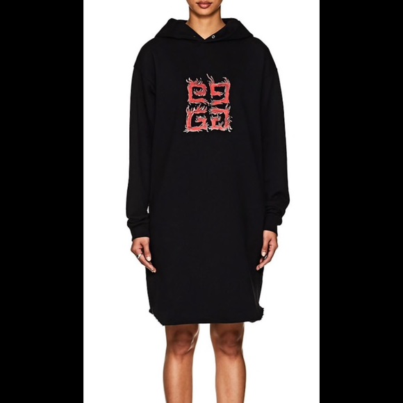 Givenchy Dresses & Skirts - New Givenchy G Logo Cotton Terry Hoodie Dress